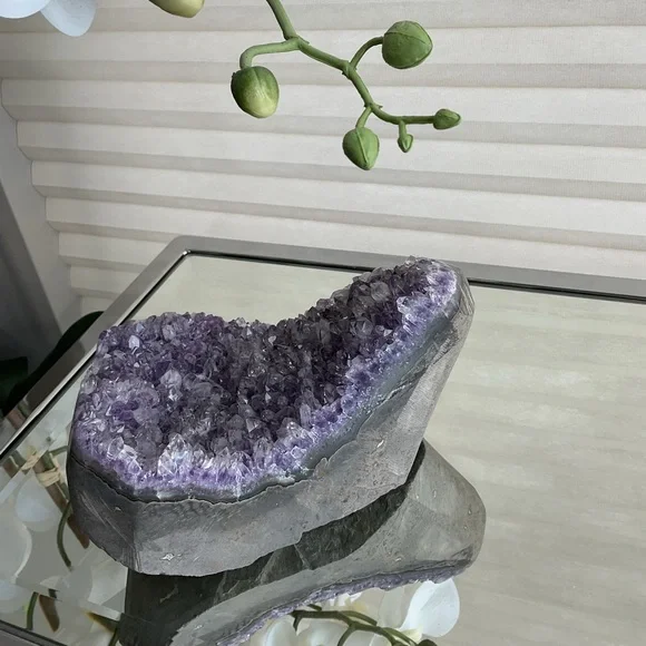 Purple Amethyst Geode - Picture 3 of 11